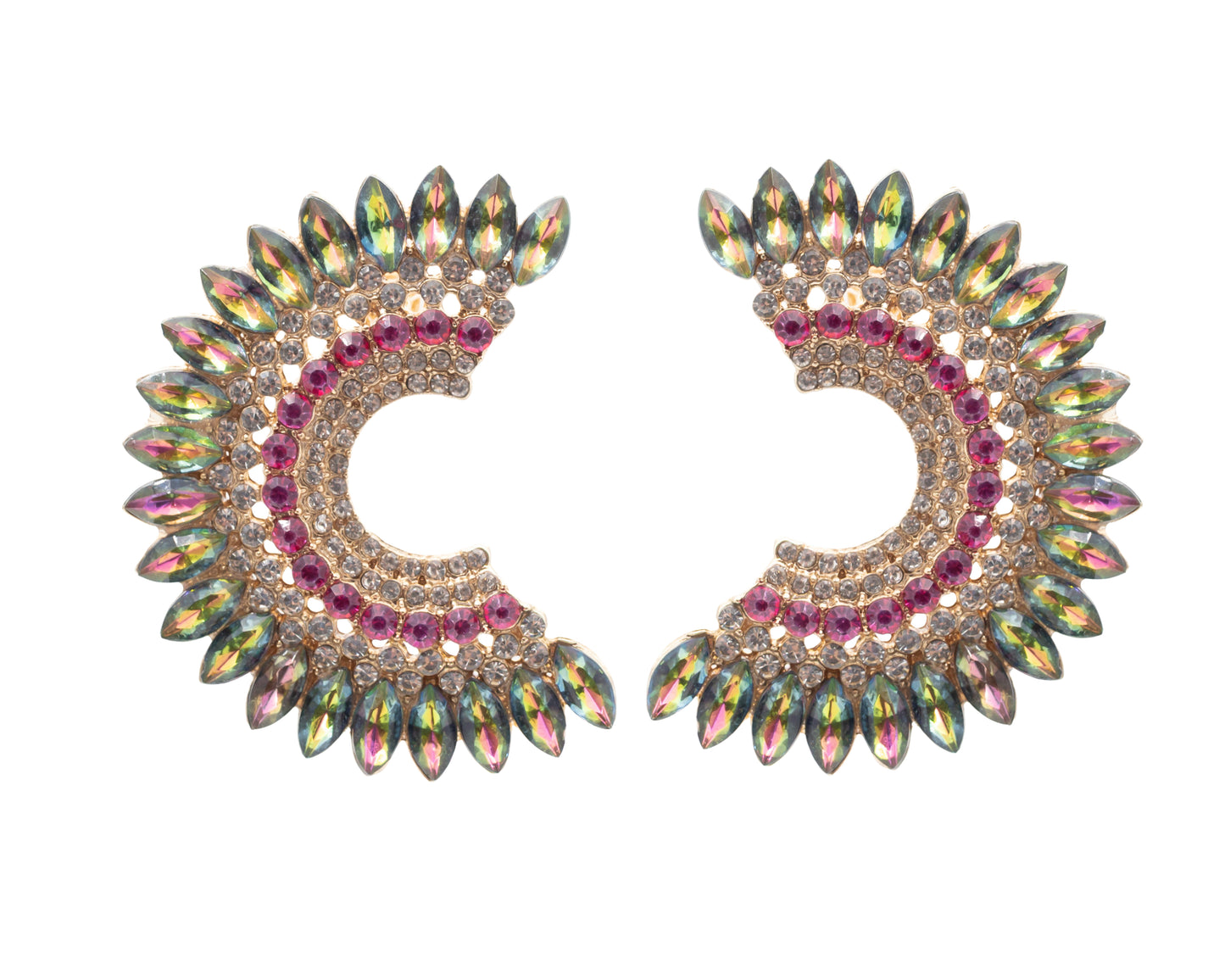 Pink Aurora Earrings