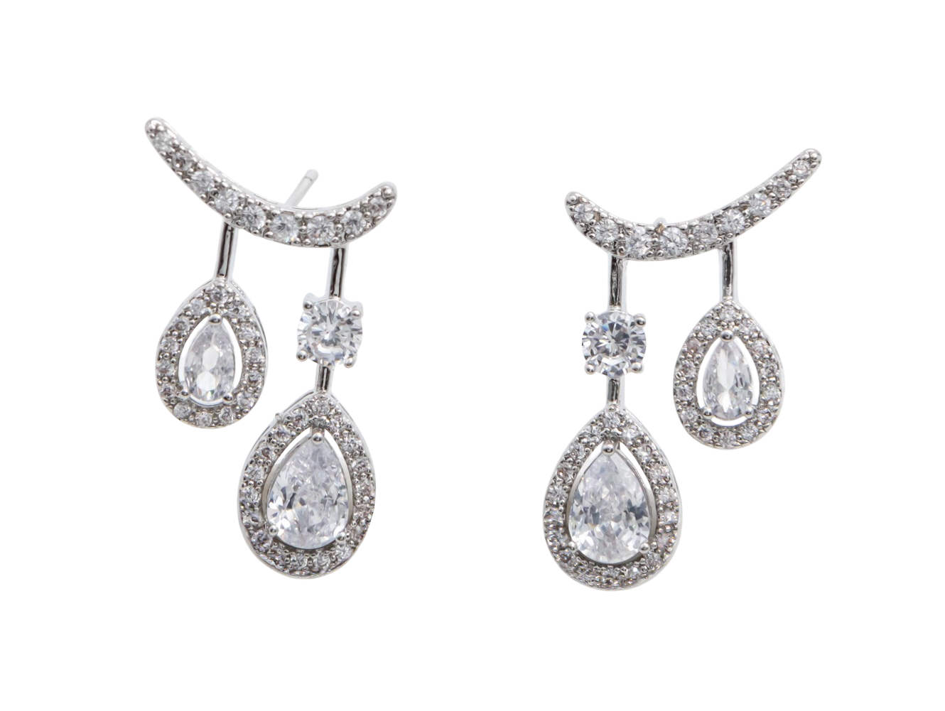 Amelia Silver Earrings