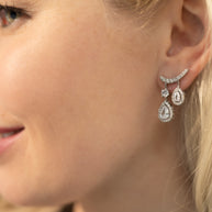 Amelia Silver Earrings
