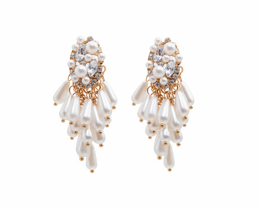 Pearl Eclipse Earrings