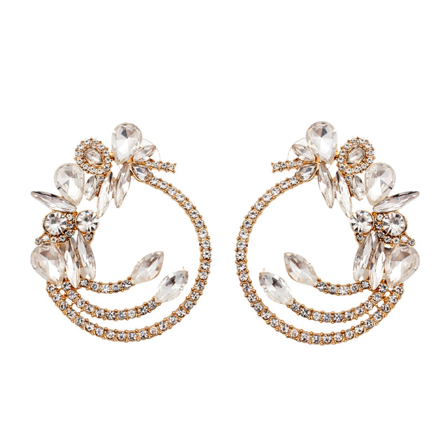 Diamond Wave Earrings