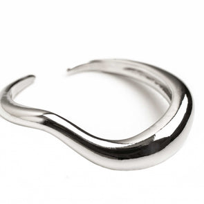 Silver Wavy Ring