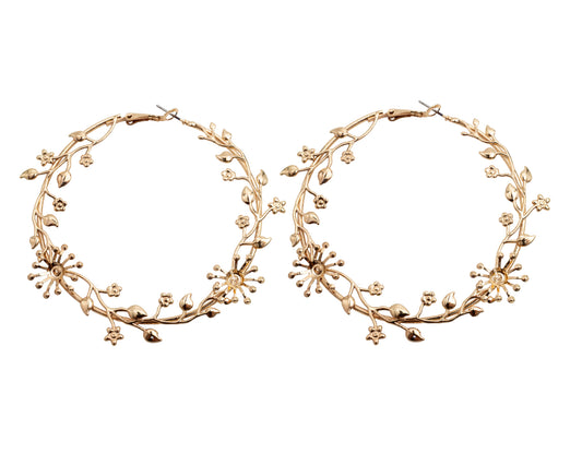 Golden Bloom Earrings