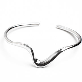 Silver Wavy Bracelet