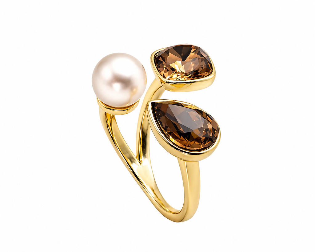 Amber Glow Ring