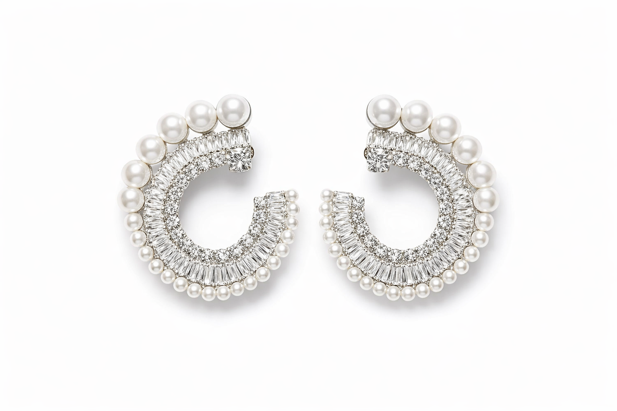 Celeste Silver Earrings