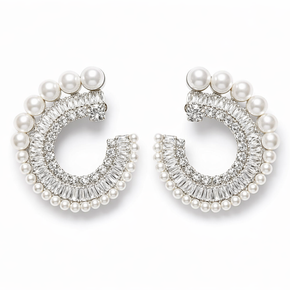 Celeste Silver Earrings