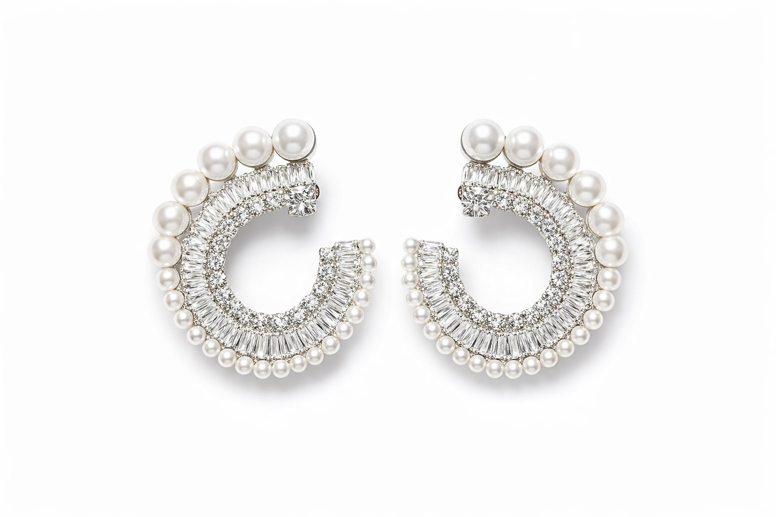 Celeste Silver Earrings