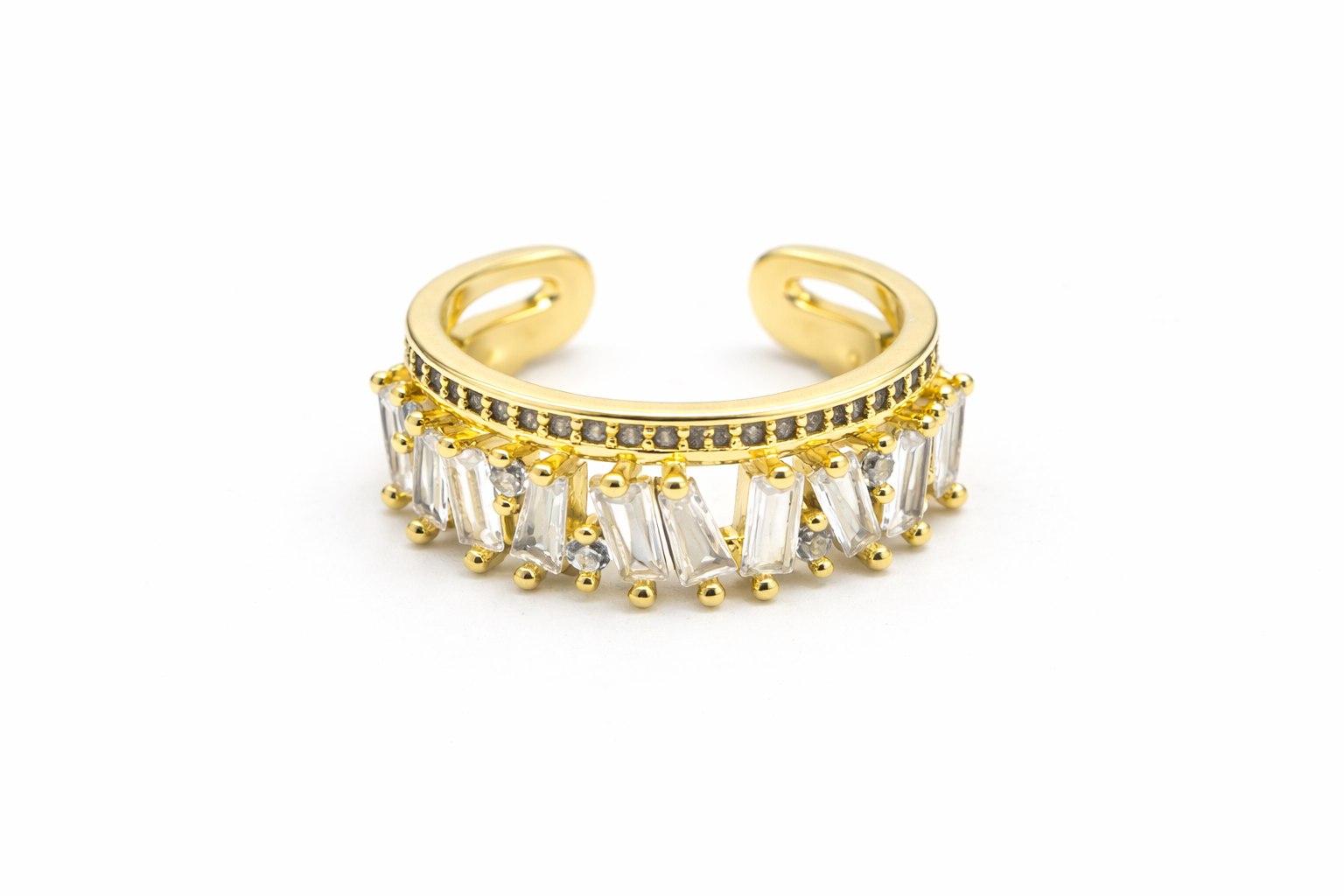 Jeulia Double Ring