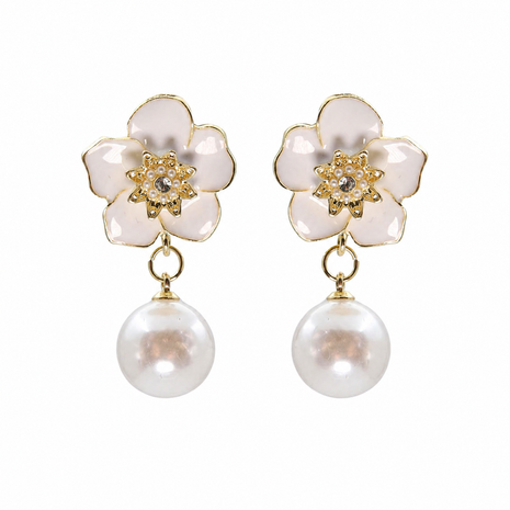 Ivory Bloom Earrings