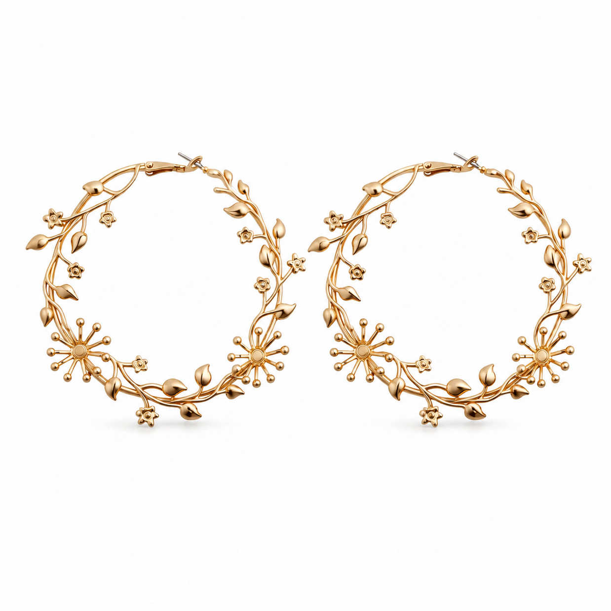 Golden Bloom Earrings