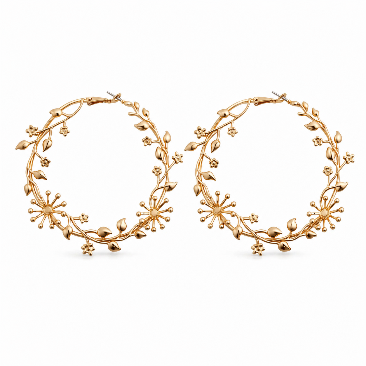 Golden Bloom Earrings