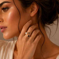 Amber Glow Ring