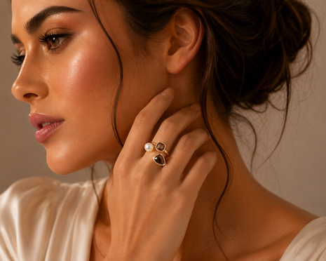 Amber Glow Ring