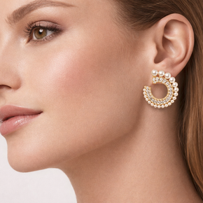 Celeste Gold Earrings