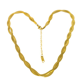 Sleek Golden Necklace