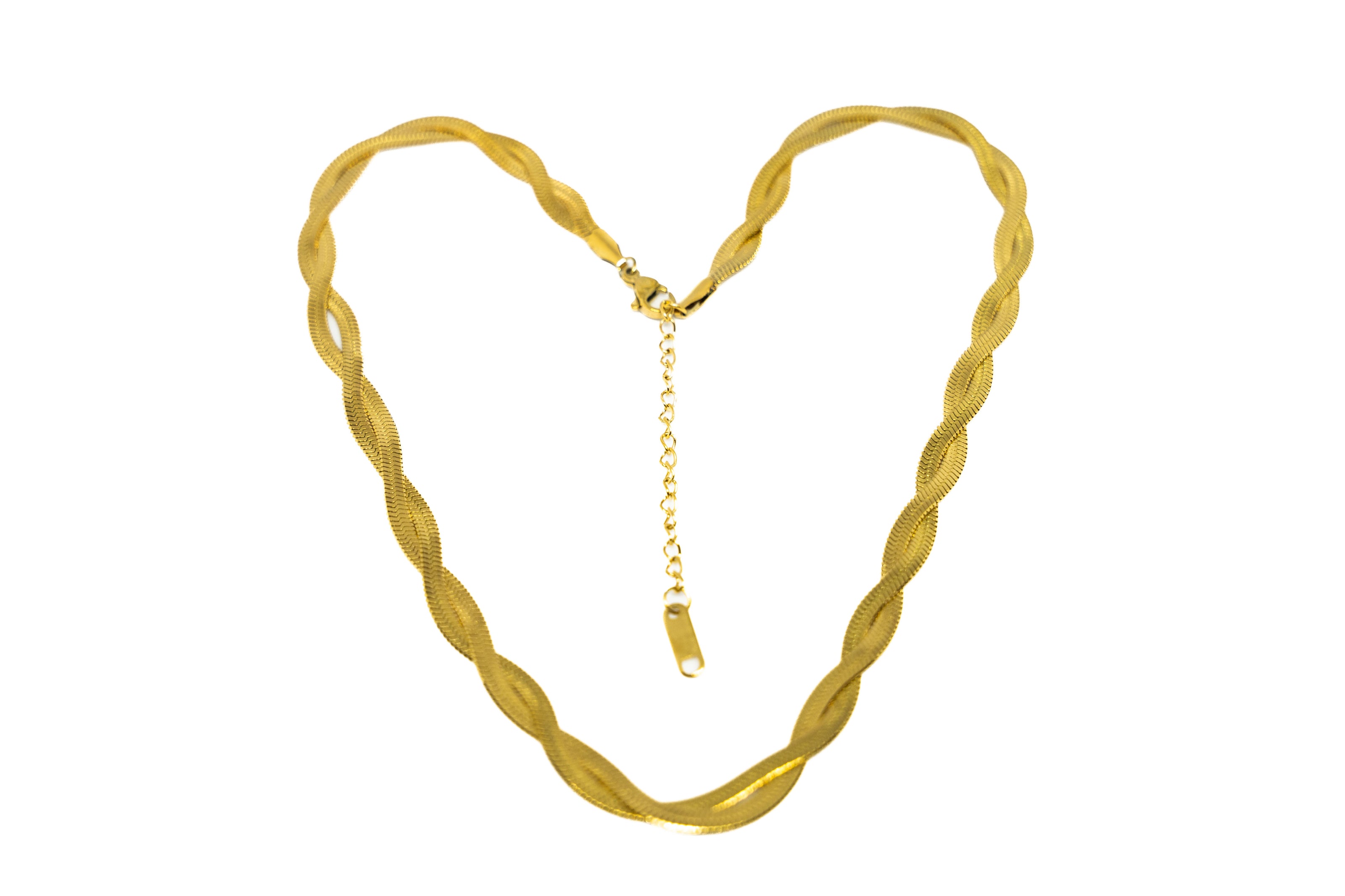 Sleek Golden Necklace