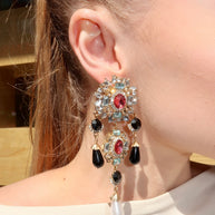 Black Pearl Earrings