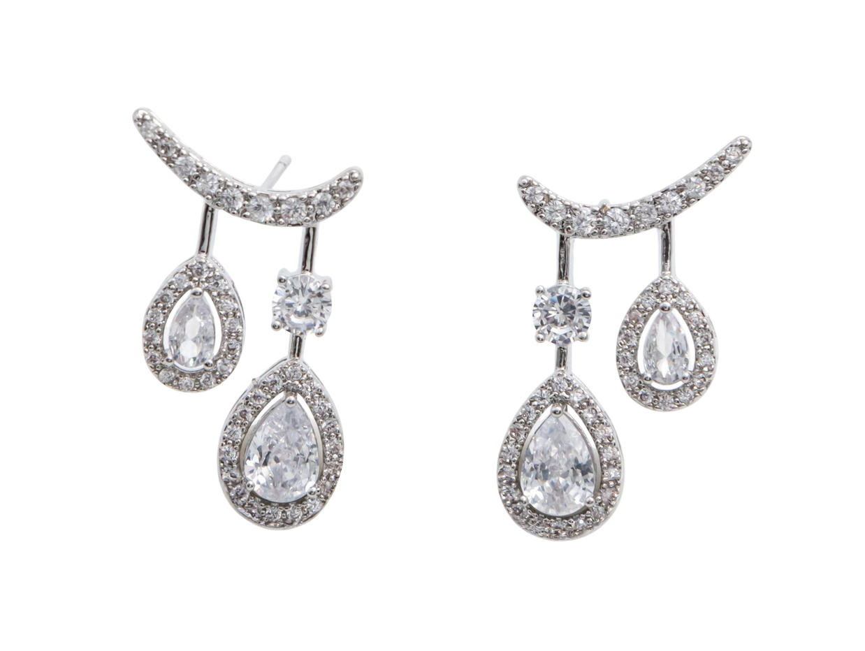 Amelia Silver Earrings