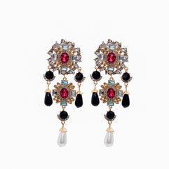 Black Pearl Earrings