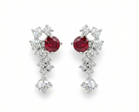 Ruby Ruh Earrings