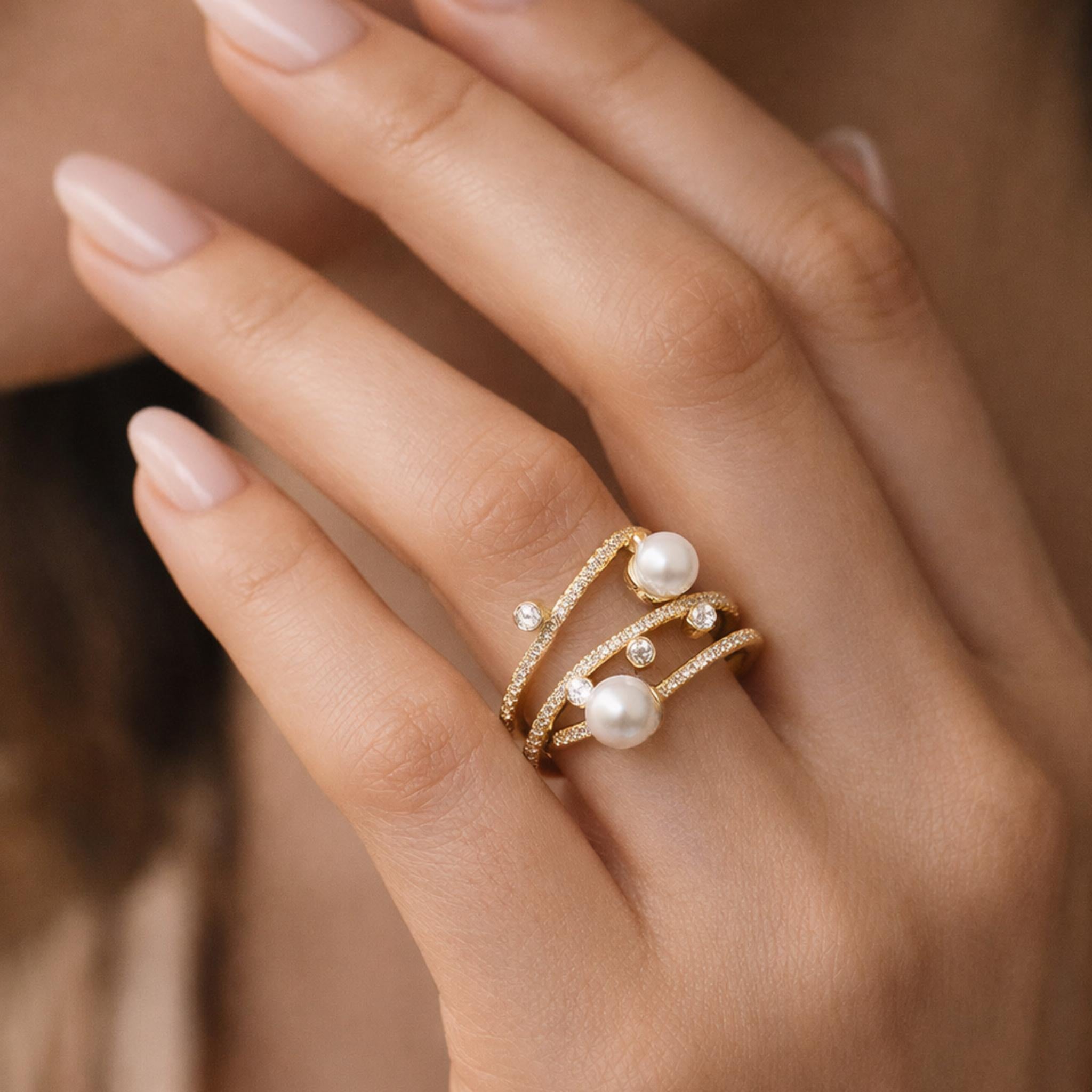 Èlise Pearl Ring