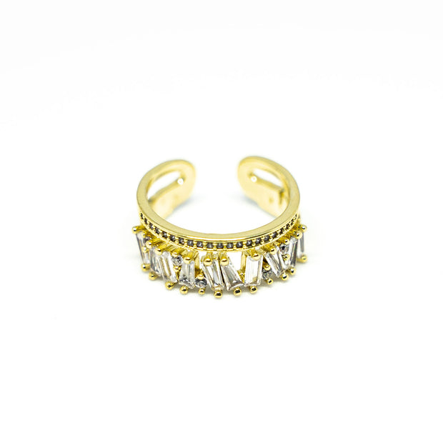 Jeulia Double Ring